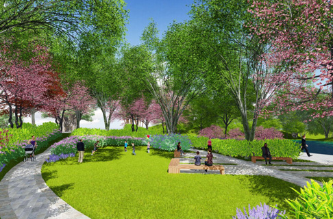 佛岡奧園六區示范區園林景觀(guān)工程 