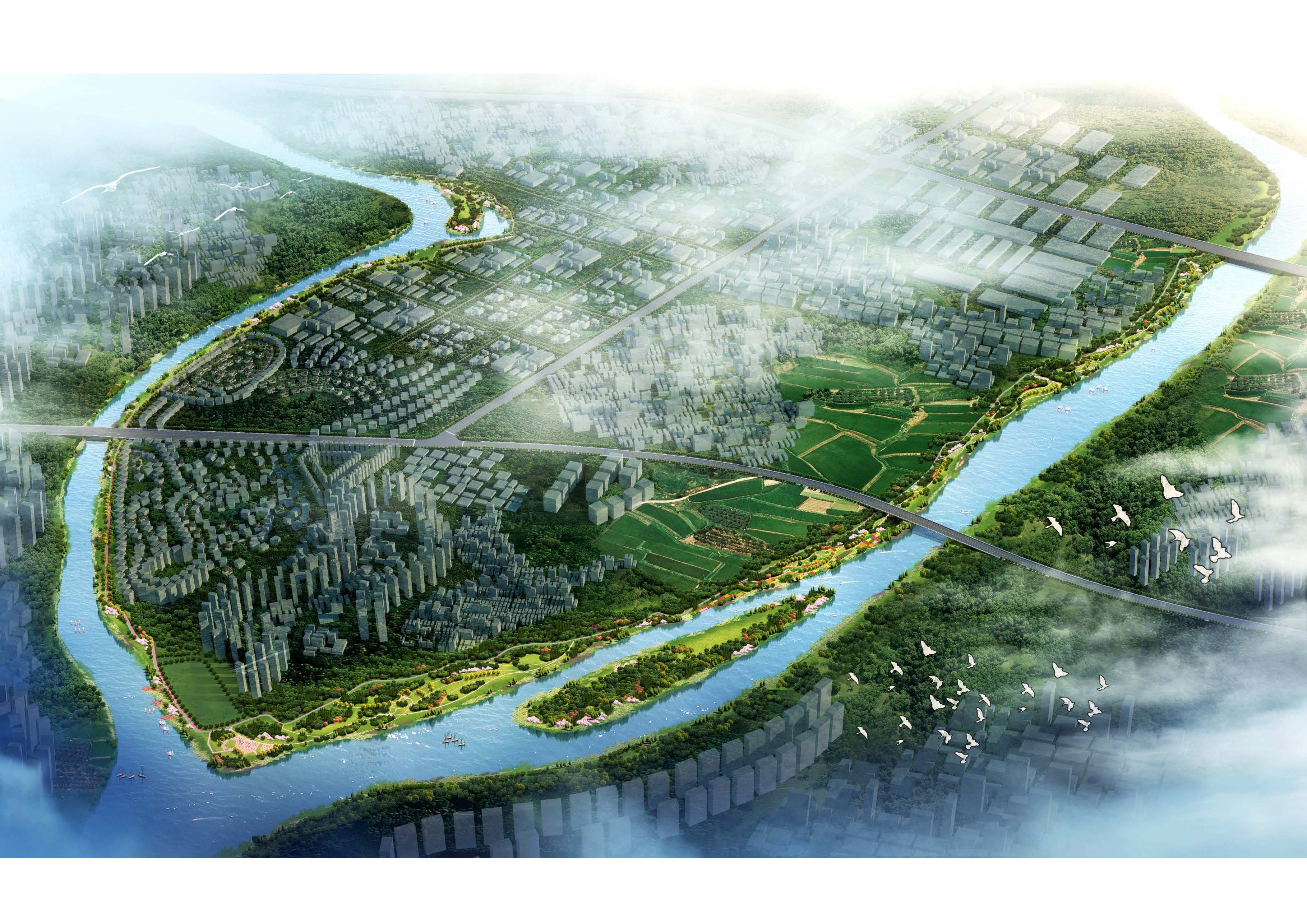 佛山順德潭洲水道綠化景觀(guān)整體設計