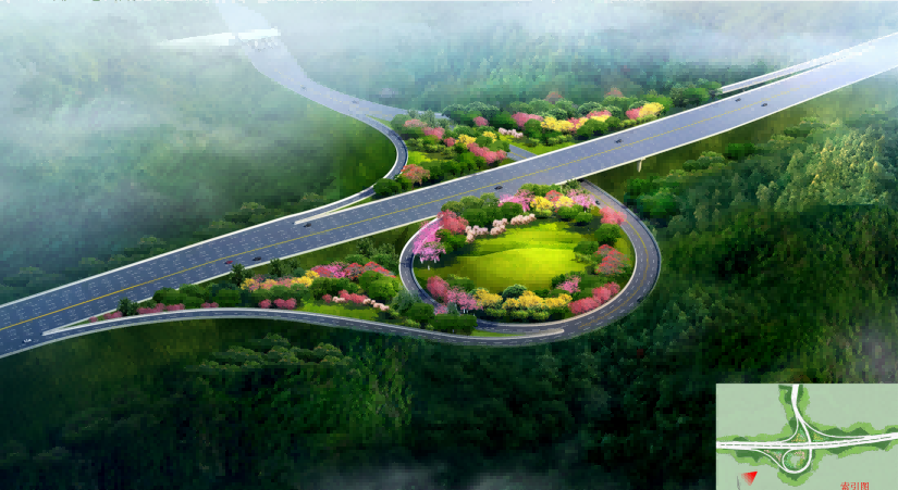 廣東揭博高速公路項目景觀(guān)規劃設計