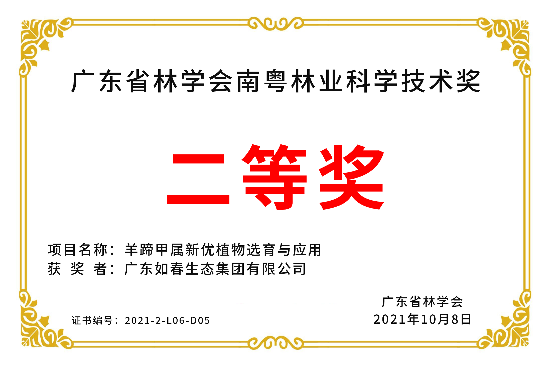 羊蹄甲屬新優(yōu)植物選育技術(shù)創(chuàng  )新及應用推廣